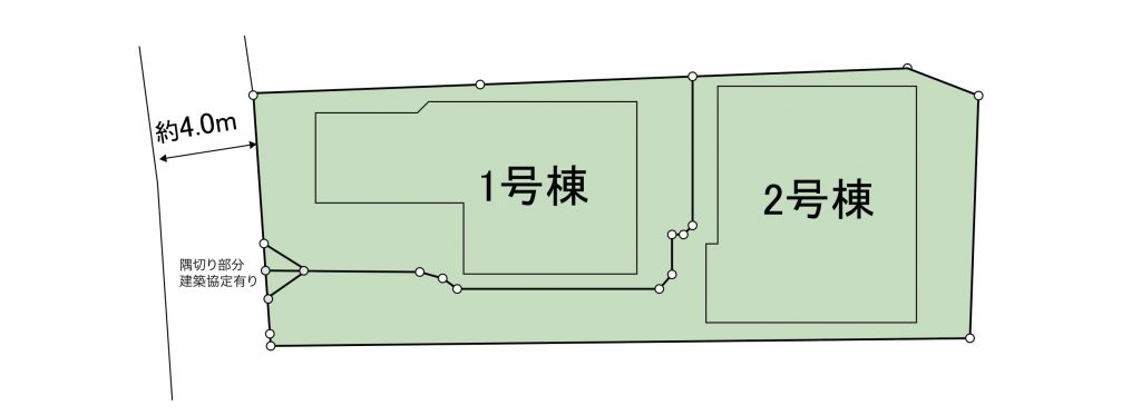 横浜山手の家・区画図